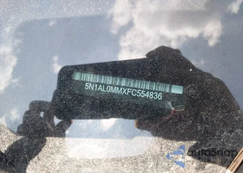 2015 Infiniti Qx60 из США, поврежденный, VIN 5N1AL0MMXFC554836